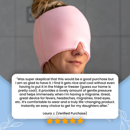 MigraEase Cap - Ice Therapy for Migraine & Headache Relief