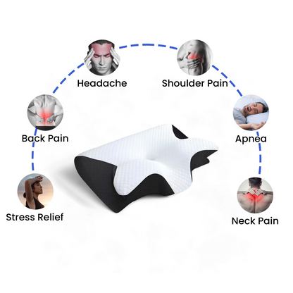 NeckEase: Cervical Pillow for Pain Relief & Stress-Free Sleep